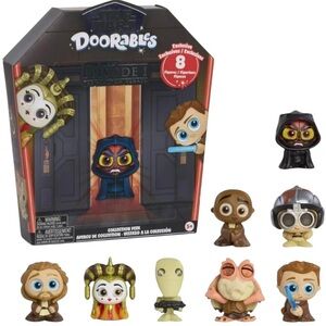 Disney Star Wars Doorables Phantom Menace Figure Exclusive Set 8pc New Sealed
